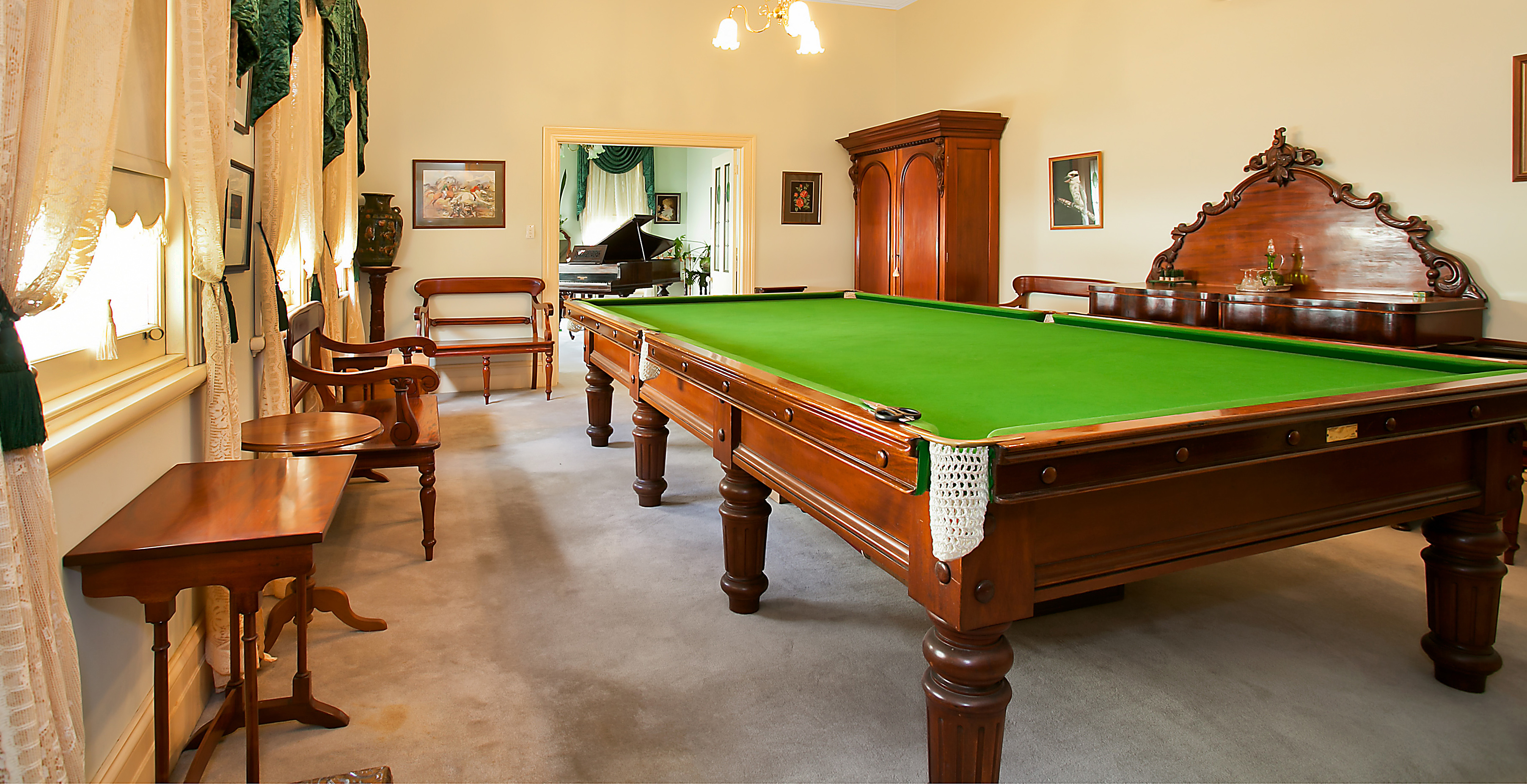 Pool room